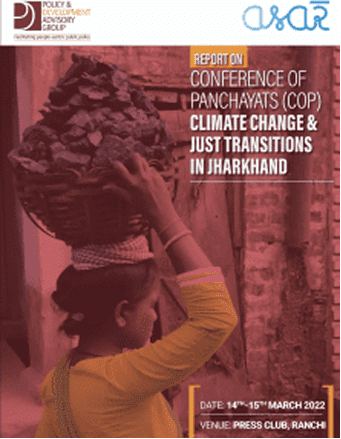 Conference of Panchayats (CoP): Climate Change and Just Transitions in Jharkhand