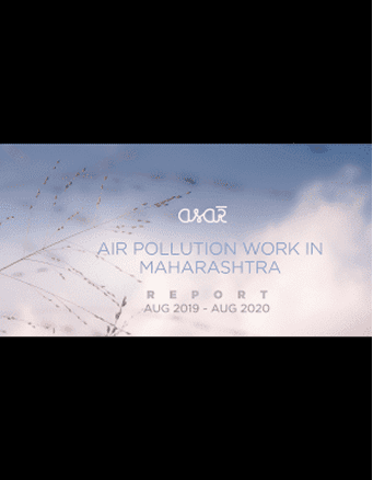 Air Pollution Work in Maharashtra: August 2019 – August 2020