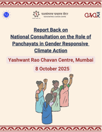 National Consultation on the Role of Panchayats in Gender Responsive Climate Action
