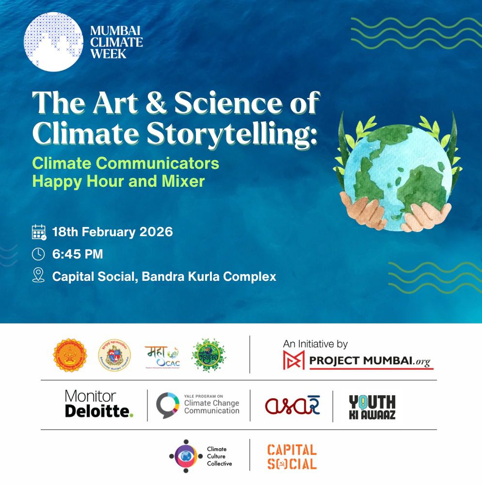The Art & Science of Climate Storytelling: Climate Communicators Happy Hour and Mixer