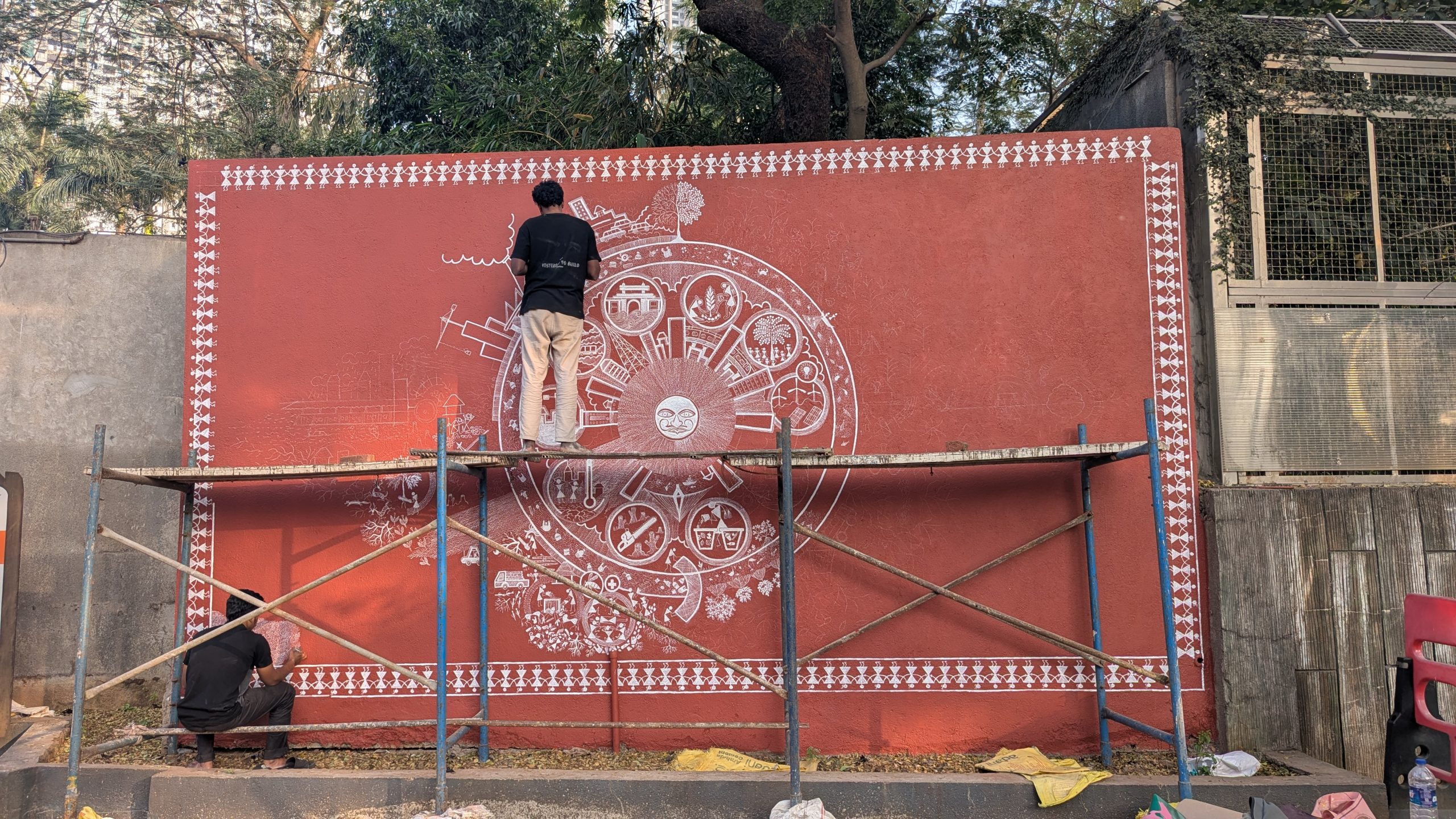 Warli Art and Climate Change: Bringing Climate Conversations to Public Spaces
