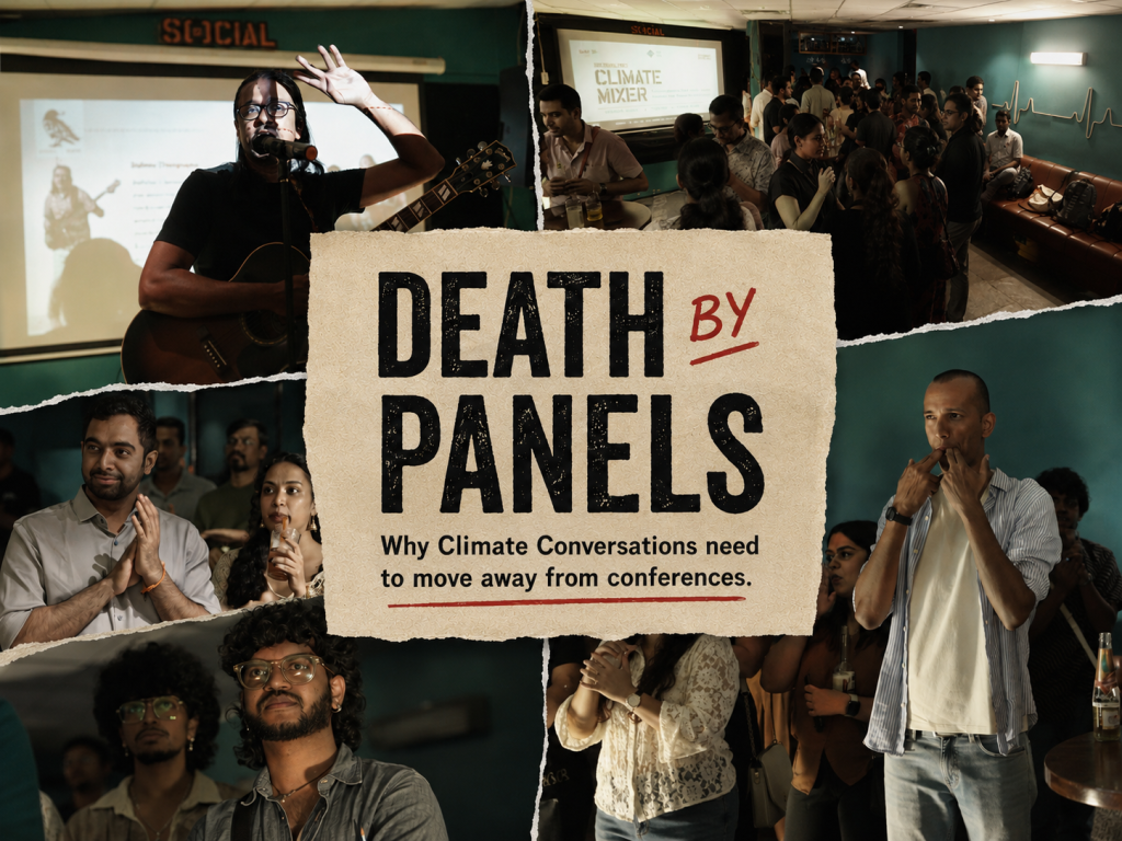 Death by Panels: Why Climate Conversations Need to Move Away from Conferences