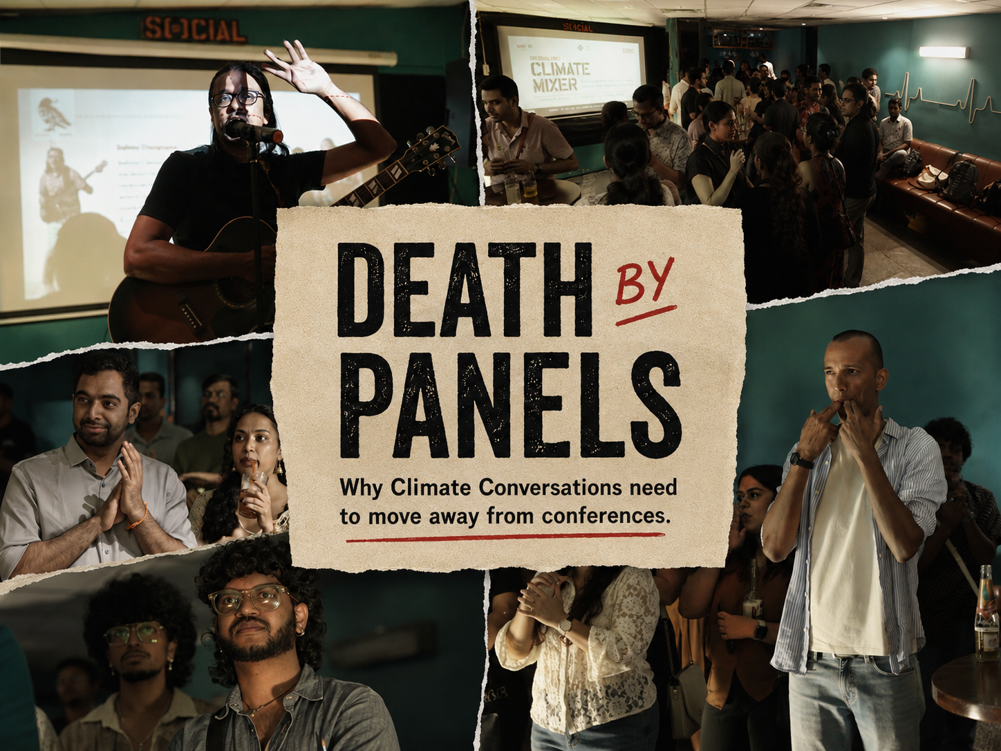 Death by Panels: Why Climate Conversations Need to Move Away from Conferences